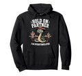 Hold Partner Im Overstimulated Funny Hoodie - Aesthetic Graphic for Adults - T-Shirt, Sweatshirt, Hoodie