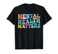 Groovy Mental Health Matters T-Shirt - Minimalist Print for Adults - T-Shirt, Sweatshirt, Hoodie