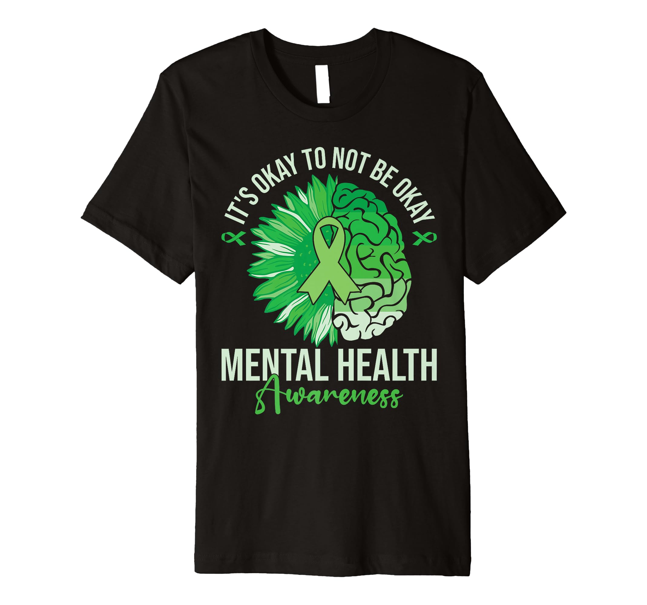 Its Okay To Not Be Okay Mental Health T-Shirt - Novelty Apparel Unisex - T-Shirt, Sweatshirt, Hoodie