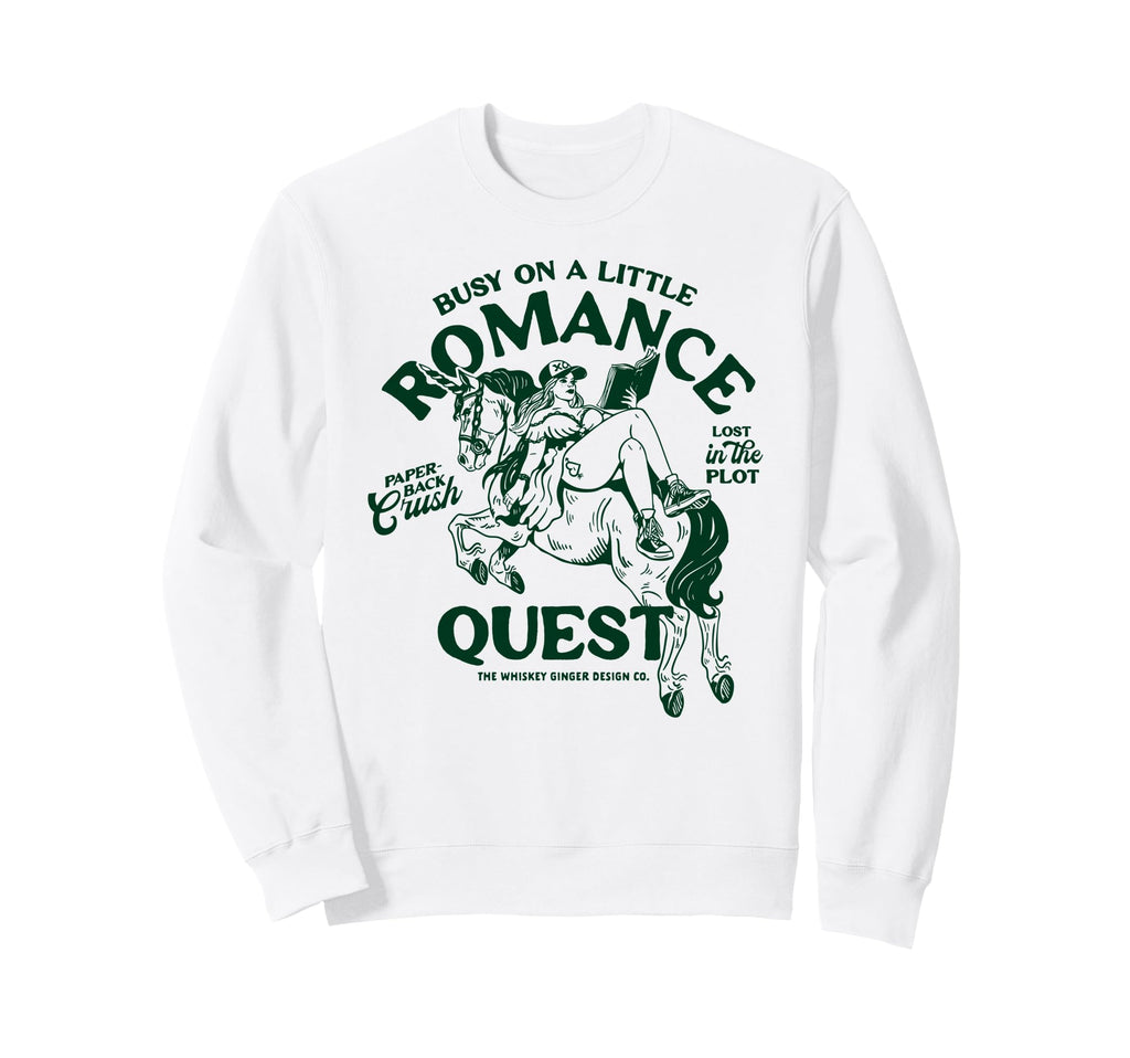 Funny Romance Novel Smut Book Lover Sweatshirt - Trendy Graphic Unisex - T-Shirt, Sweatshirt, Hoodie