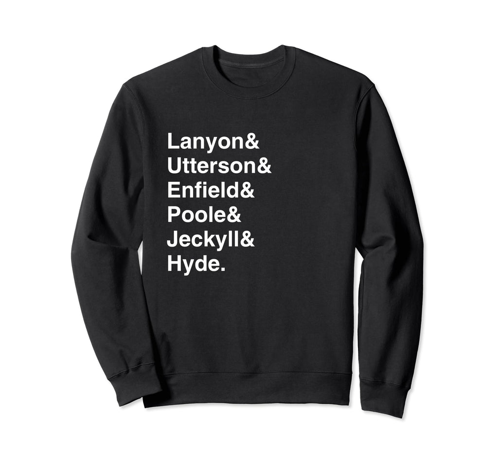 Dr Jeckyll Mr Hyde Character Sweatshirt - Fun Novelty Design for Adults - T-Shirt, Sweatshirt, Hoodie