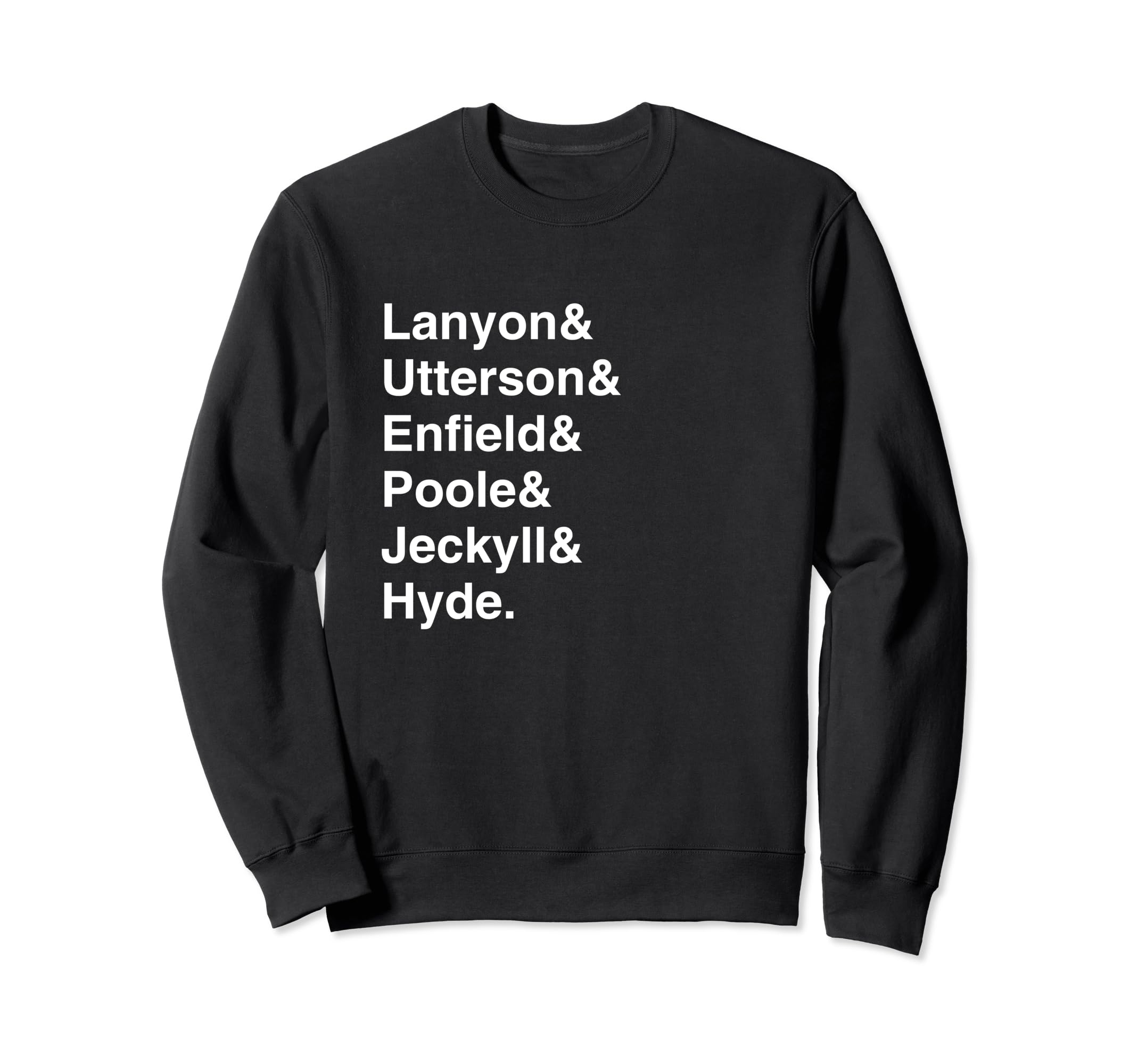Dr Jeckyll Mr Hyde Character Sweatshirt - Fun Novelty Design for Adults - T-Shirt, Sweatshirt, Hoodie
