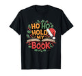 Santa Bookworm Reader Bibliophile Hoodie - Aesthetic Graphic for Adults - T-Shirt, Sweatshirt, Hoodie