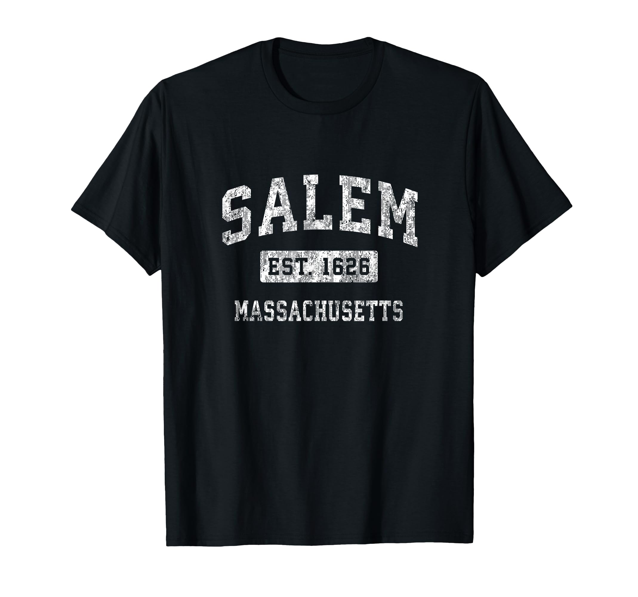 Salem Massachusetts Ma Established T-Shirt - Casual Everyday Wear Unisex - T-Shirt, Sweatshirt, Hoodie