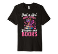 Just Who Loves Dragons And Books T-Shirt - Custom Art Print Men Women - T-Shirt, Sweatshirt, Hoodie