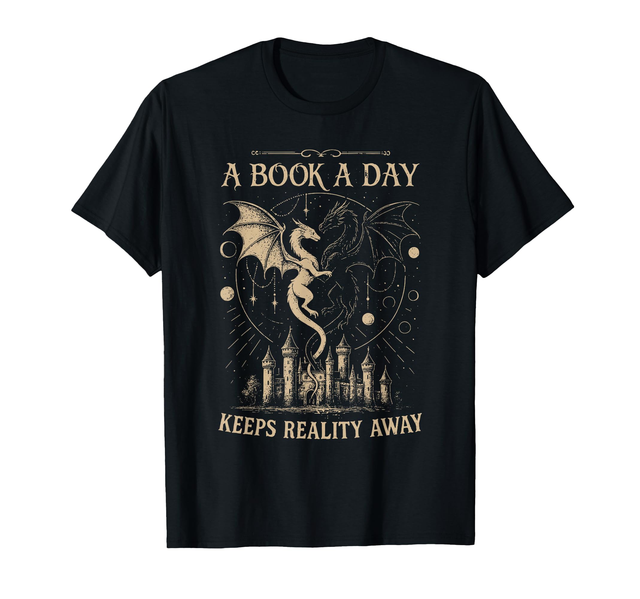 Book Day Keeps Reality Away Spicy Book T-Shirt - Unique Graphic Men Women - T-Shirt, Sweatshirt, Hoodie