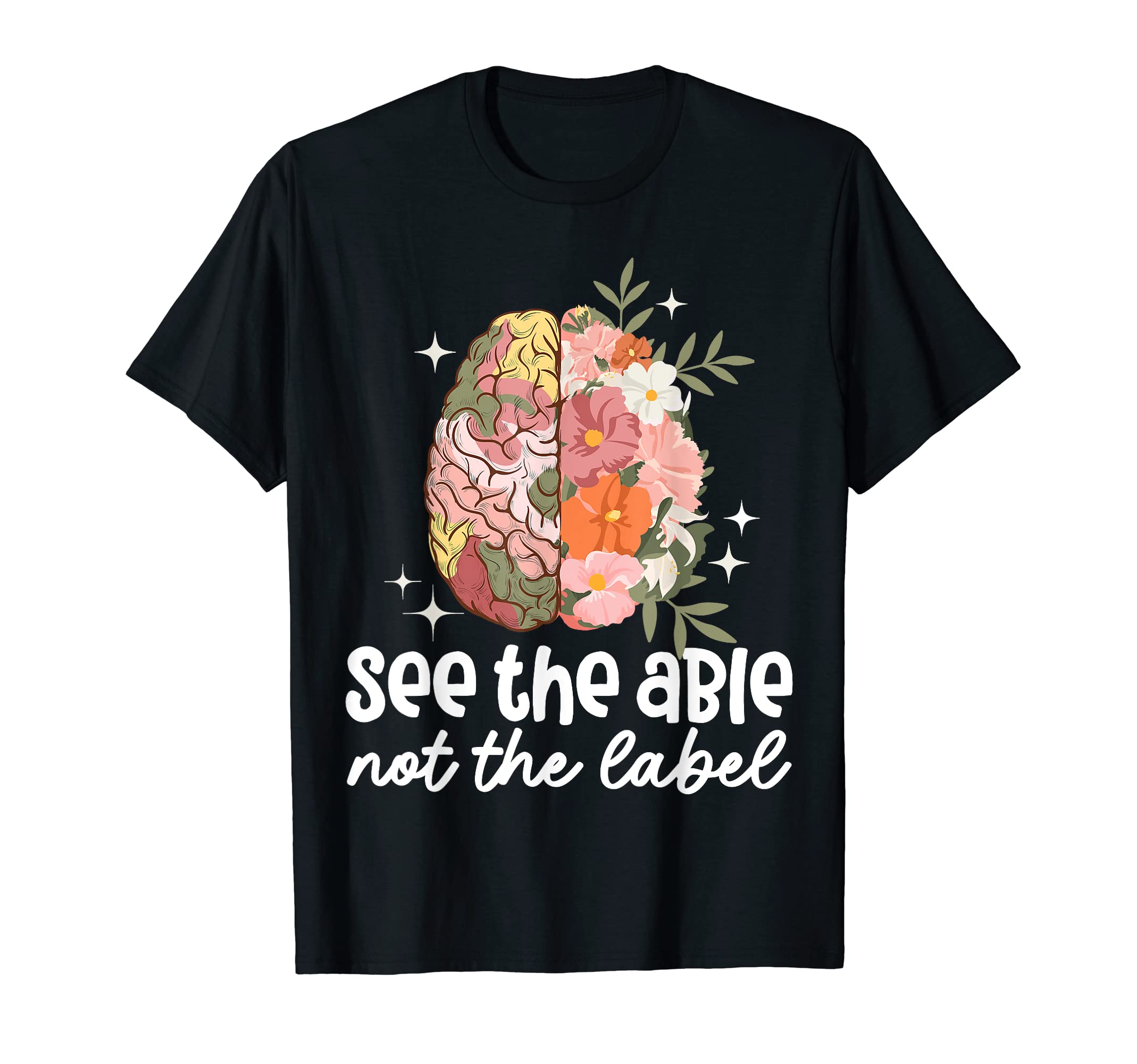 See Able Not Label T-Shirt - Casual Everyday Wear for Adults - T-Shirt, Sweatshirt, Hoodie