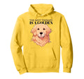 Golden Retriever Therapy Dog Animal Hoodie - Aesthetic Graphic Men Women - T-Shirt, Sweatshirt, Hoodie
