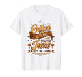 Coffee Gets Me Started Jesus Keeps T-Shirt - Custom Art Print for Adults - T-Shirt, Sweatshirt, Hoodie