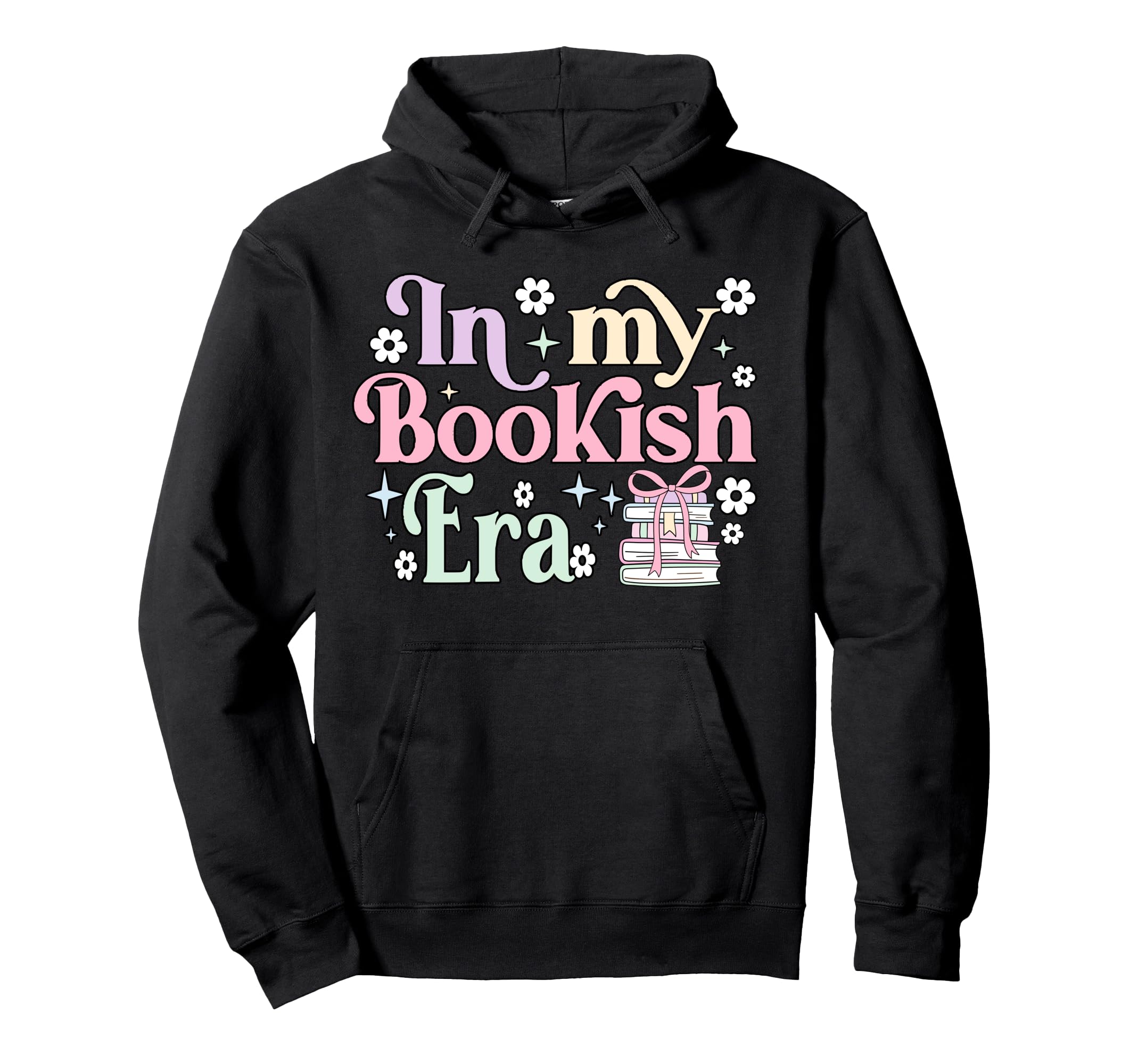 My Bookish Era Book Lover Hoodie - Casual Everyday Wear Unisex - T-Shirt, Sweatshirt, Hoodie