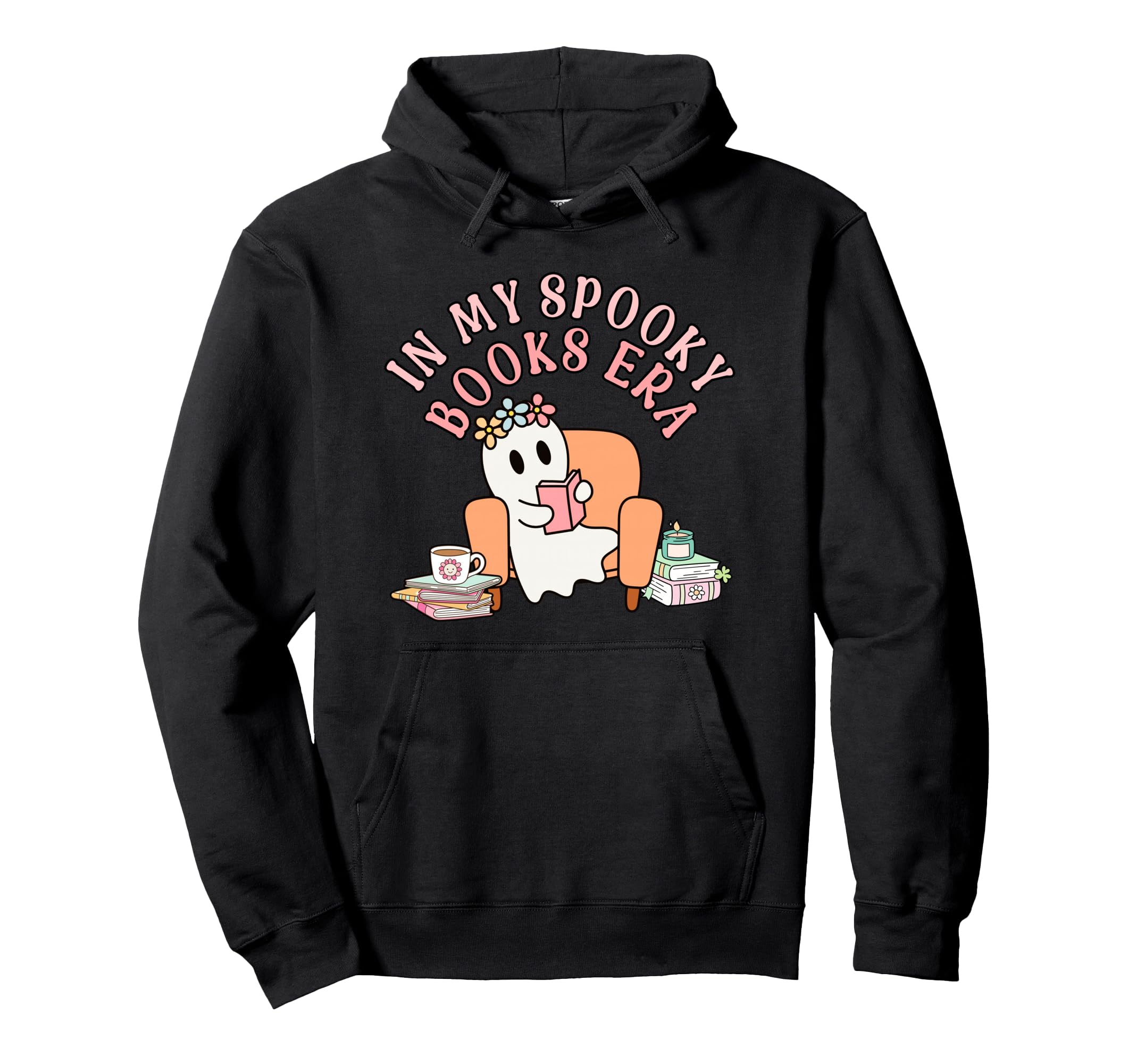 My Spooky Book Era Book Lover Hoodie - Fun Novelty Design for Adults - T-Shirt, Sweatshirt, Hoodie