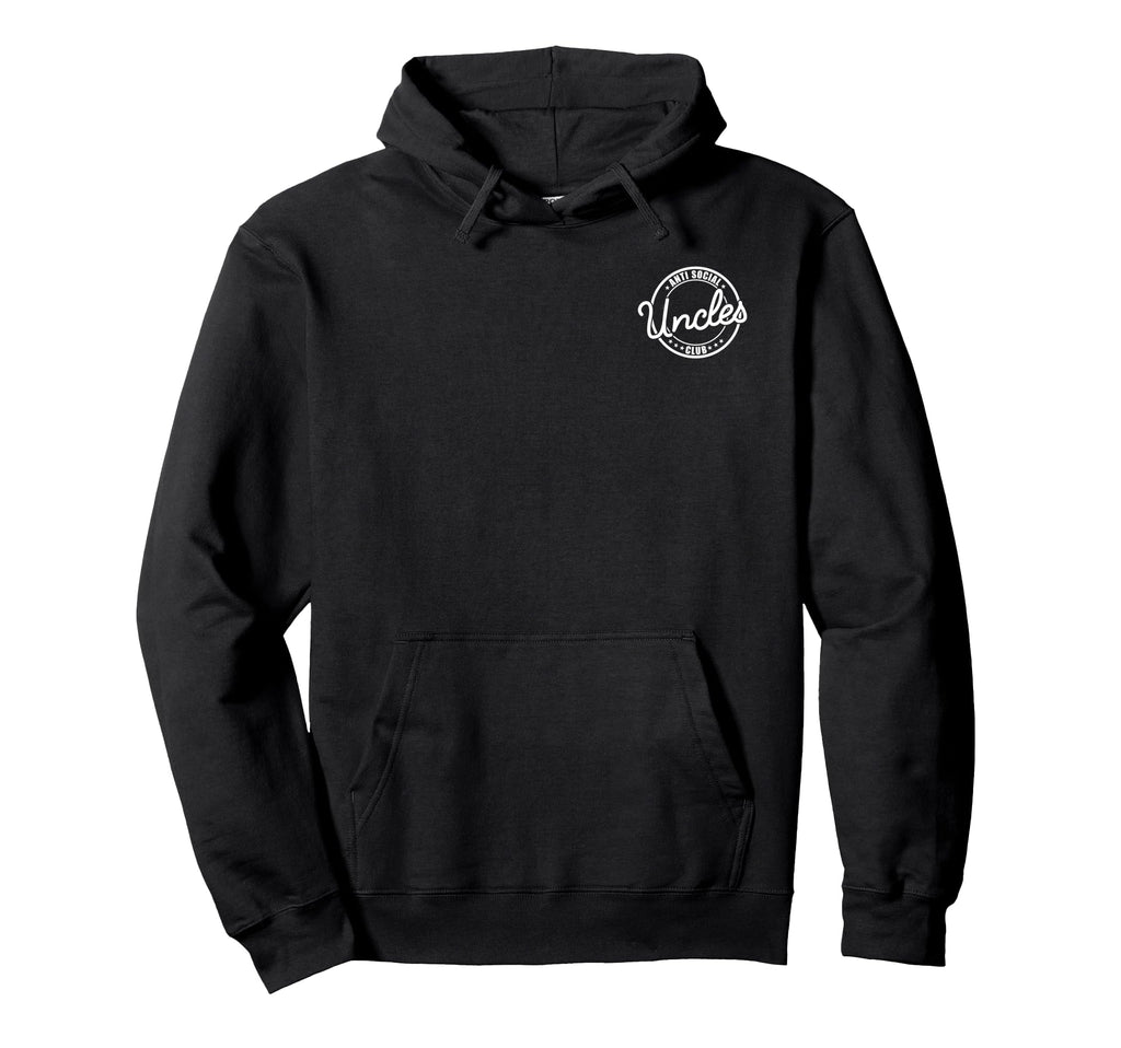Anti Social Uncles Club Funny Hoodie - Streetwear Style for Adults - T-Shirt, Sweatshirt, Hoodie