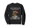 Devil Whispered My Ear You Are Not Sweatshirt - Graphic Print Men Women - T-Shirt, Sweatshirt, Hoodie