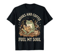 Coffee Book Reading Bibliophile Sweatshirt - Graphic Print Unisex - T-Shirt, Sweatshirt, Hoodie