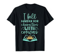 I Fall Characters W Crowns Fantasy T-Shirt - Custom Art Print Men Women - T-Shirt, Sweatshirt, Hoodie