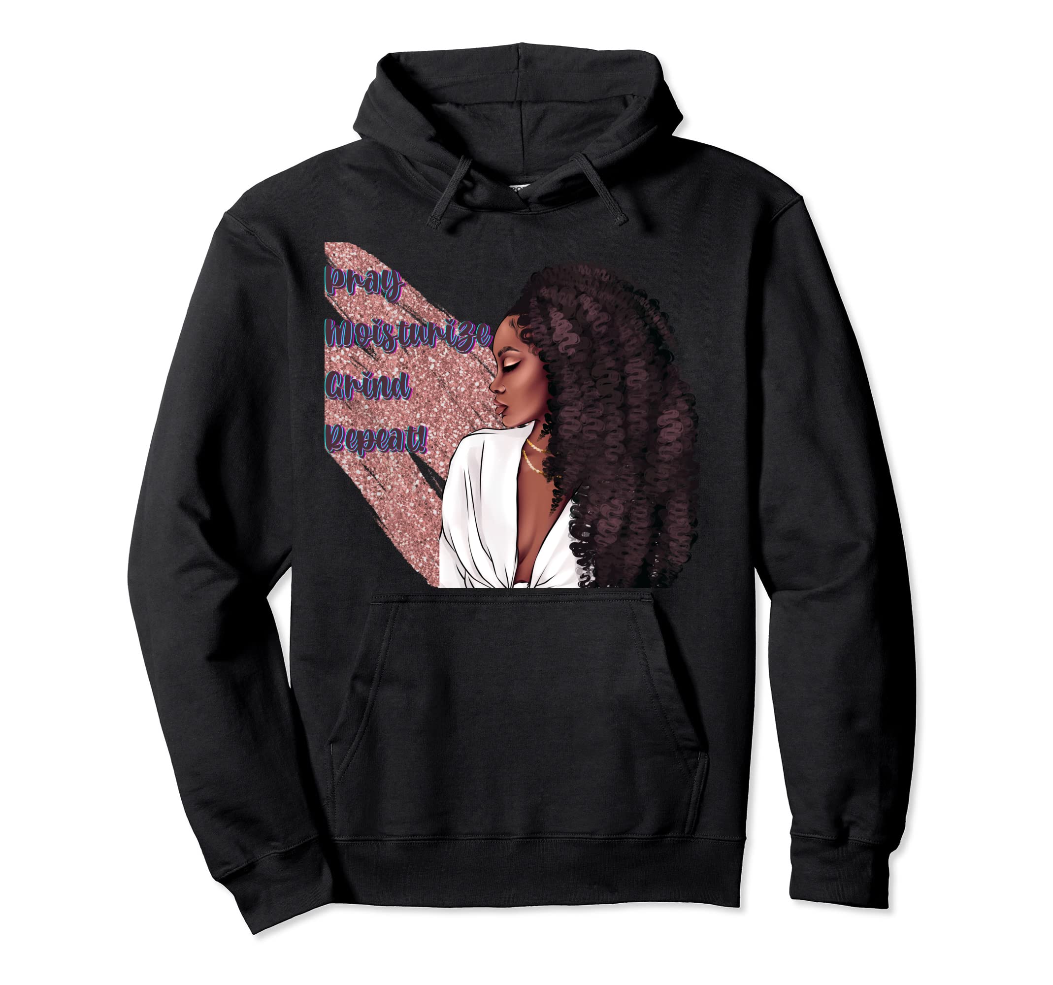 Melanin Self Care Hoodie - Fun Novelty Design Unisex - T-Shirt, Sweatshirt, Hoodie
