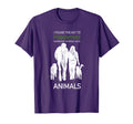 Animal Therapy Horse And Dog Make Me T-Shirt - Trendy Graphic Men Women - T-Shirt, Sweatshirt, Hoodie