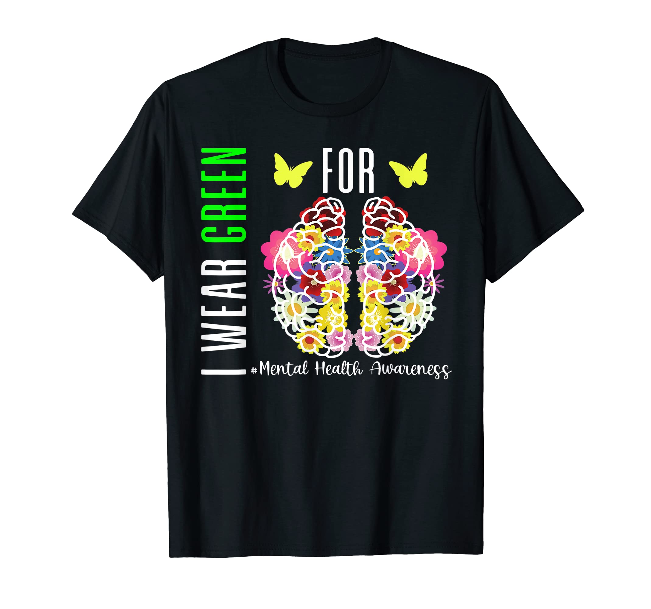 Mental Health Awareness End Stigma T-Shirt - Custom Art Print Men Women - T-Shirt, Sweatshirt, Hoodie