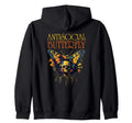 Antisocial Butterfly Gift Sweatshirt - Trendy Graphic Unisex - T-Shirt, Sweatshirt, Hoodie