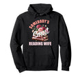 Somebodys Smut Reading Wife Spicy Hoodie - Minimalist Print Men Women - T-Shirt, Sweatshirt, Hoodie