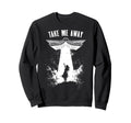Book Lover Ufo Take Me Away Sweatshirt - Streetwear Style Men Women - T-Shirt, Sweatshirt, Hoodie