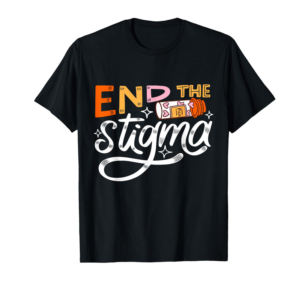 End Stigma Gesundheit Awareness T-Shirt - Streetwear Style Men Women - T-Shirt, Sweatshirt, Hoodie