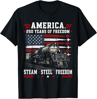 Big Boy 4014 250 Years of Freedom Steam Locomotive Train T-Shirt Unisex T-shirt, Sweatshirt, Hoodie, Long Sleeve Tee - T-Shirt, Sweatshirt, Hoodie