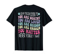 Dear Person Behind Me You Are Amazing T-Shirt - Novelty Apparel Unisex - T-Shirt, Sweatshirt, Hoodie