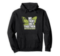 We Fight Only Together Butterfly Mental Hoodie - Unique Graphic Unisex - T-Shirt, Sweatshirt, Hoodie