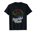 Beautiful Mind Rainbow Brain Tree T-Shirt - Streetwear Style Men Women - T-Shirt, Sweatshirt, Hoodie