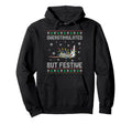 Overstimulated But Festive Rats Hoodie - Unique Graphic for Adults - T-Shirt, Sweatshirt, Hoodie