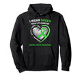 I Wear Green My Little Brother Mental Hoodie - Custom Art Print for Adults - T-Shirt, Sweatshirt, Hoodie