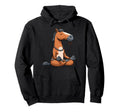 Meditation Horse Yoga Pose Relaxing Hoodie - Minimalist Print for Adults - T-Shirt, Sweatshirt, Hoodie
