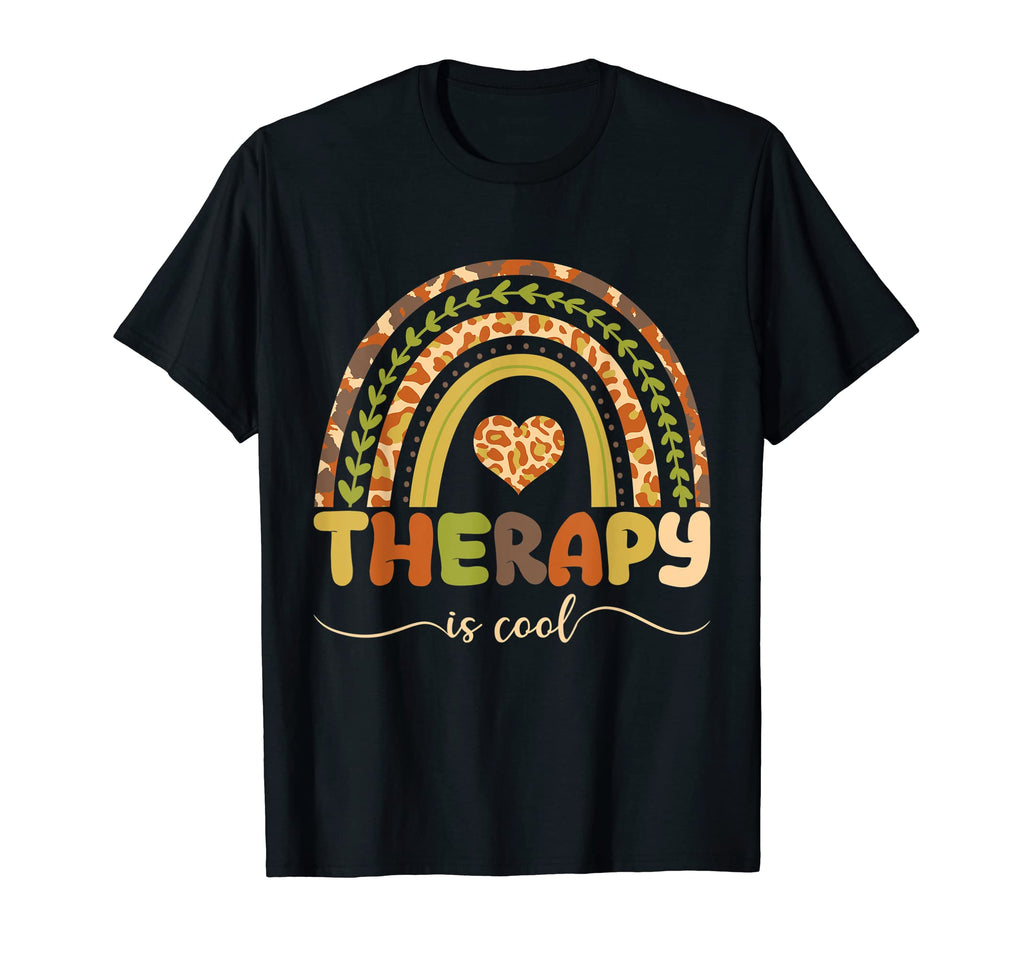 Therapy Is Mental Health Awareness T-Shirt - Custom Art Print Unisex - T-Shirt, Sweatshirt, Hoodie
