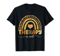 Therapy Is Mental Health Awareness T-Shirt - Custom Art Print Unisex - T-Shirt, Sweatshirt, Hoodie