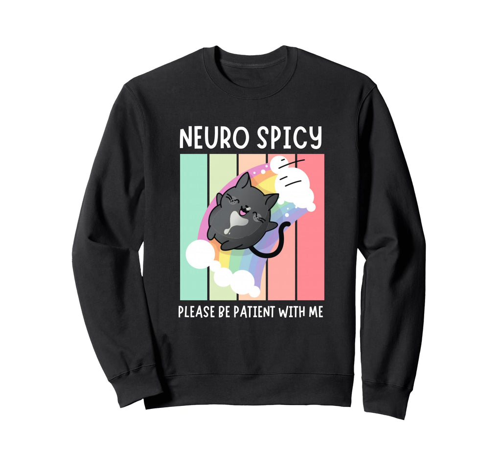 Neuro Spicy Adhd Asd Autism Sweatshirt - Aesthetic Graphic Men Women - T-Shirt, Sweatshirt, Hoodie