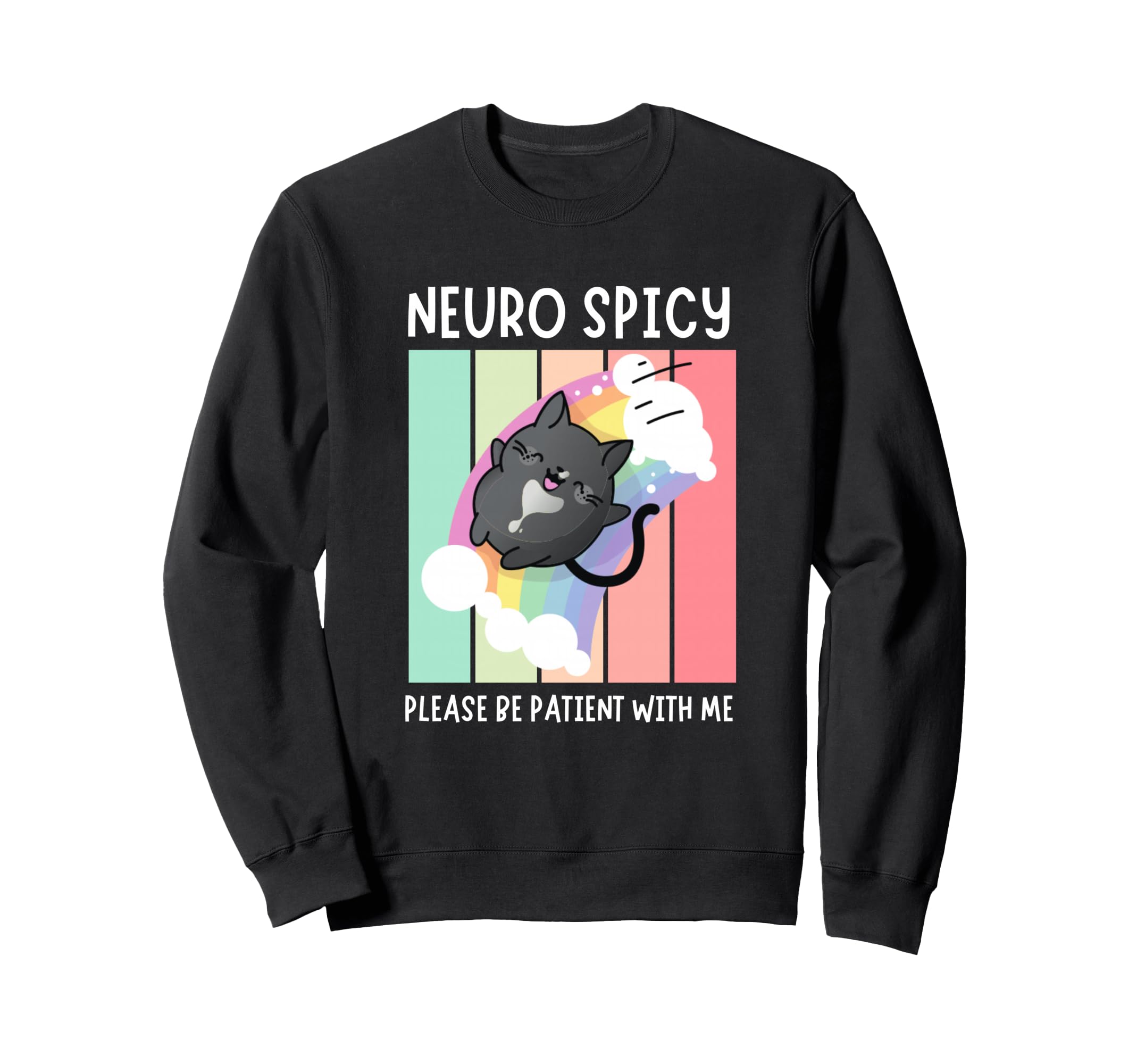 Neuro Spicy Adhd Asd Autism Sweatshirt - Aesthetic Graphic Men Women - T-Shirt, Sweatshirt, Hoodie