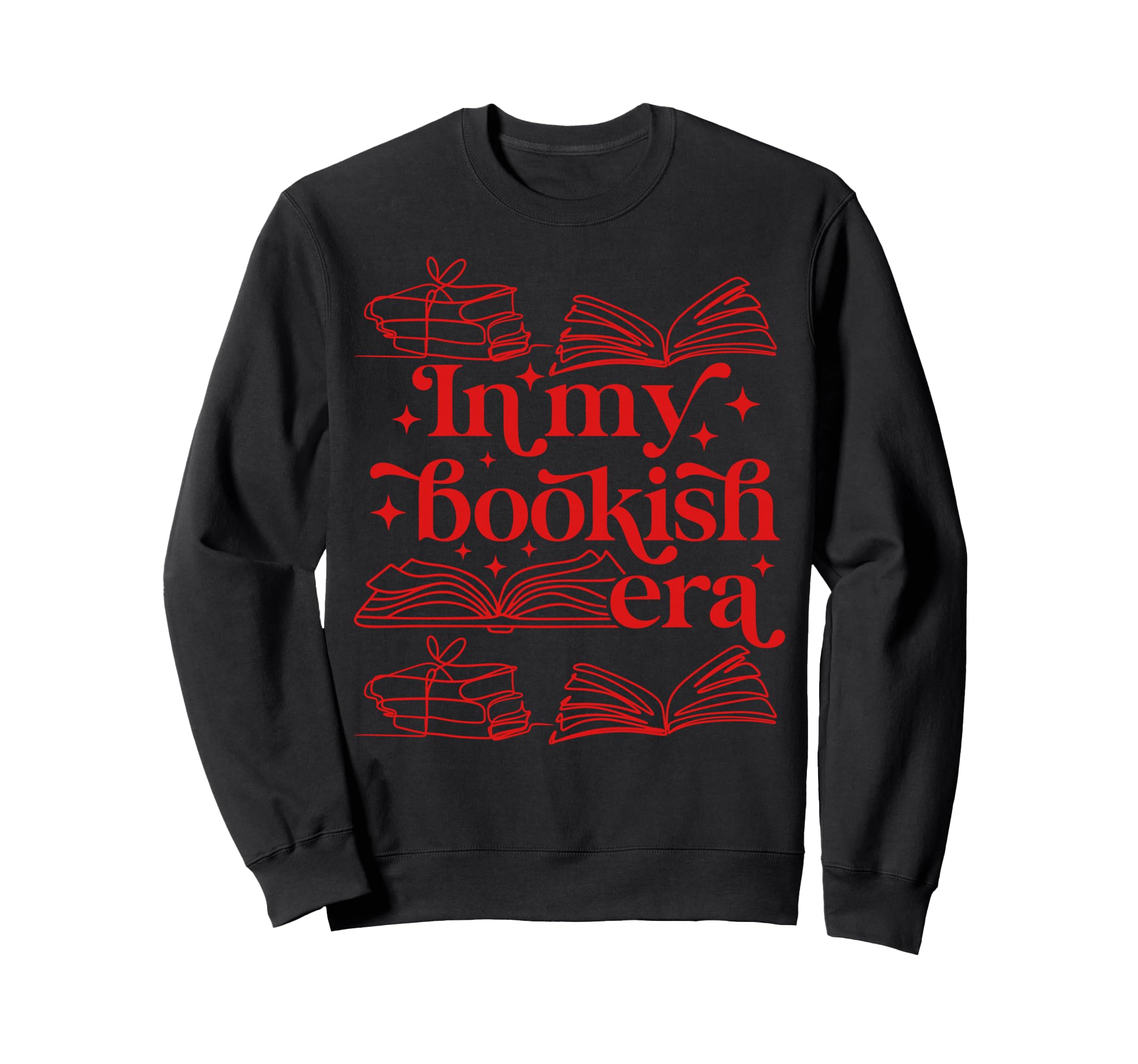 My Bookish Era Book Lover Sweatshirt - Aesthetic Graphic Men Women - T-Shirt, Sweatshirt, Hoodie