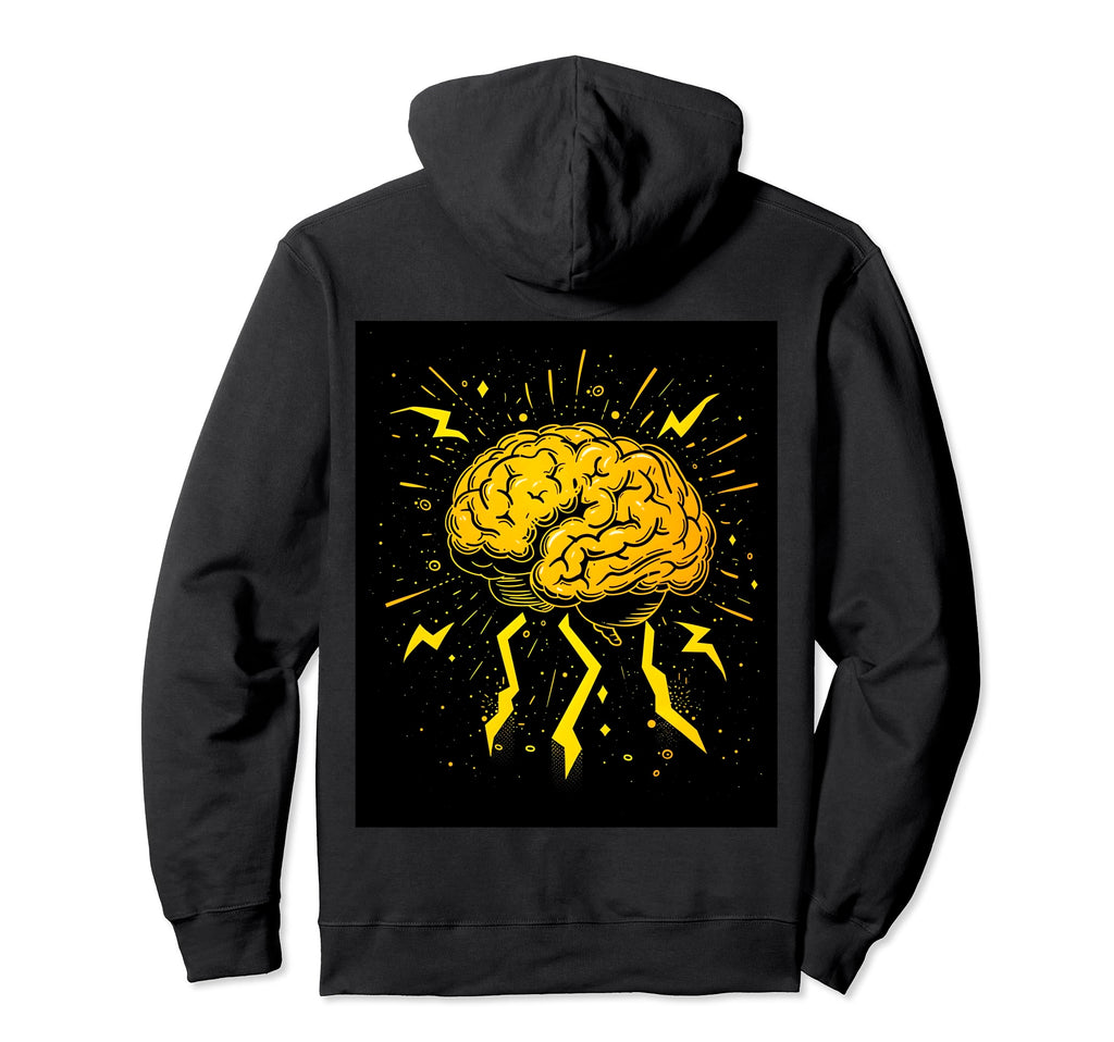 Gehirn Blitze Neurodivers T-Shirt - Casual Everyday Wear Men Women - T-Shirt, Sweatshirt, Hoodie