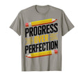 Progress Over Perfection Mental Health T-Shirt - Aesthetic Graphic Unisex - T-Shirt, Sweatshirt, Hoodie