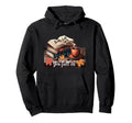 You Fall Books Fall Open Coffee Book Hoodie - Graphic Print for Adults - T-Shirt, Sweatshirt, Hoodie