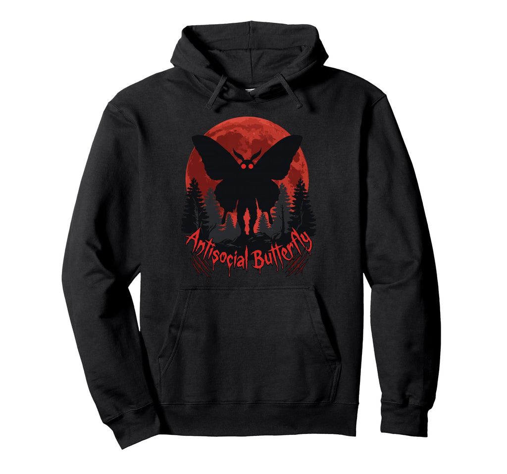 Cryptid Cryptozoology Mothman Introvert T-Shirt - Fun Novelty Design Unisex - T-Shirt, Sweatshirt, Hoodie