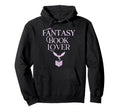 Fantasy Book Lover Dragons And Magic Hoodie - Graphic Print for Adults - T-Shirt, Sweatshirt, Hoodie