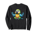 Meditation Parrot Yoga Pose Sweatshirt - Streetwear Style for Adults - T-Shirt, Sweatshirt, Hoodie