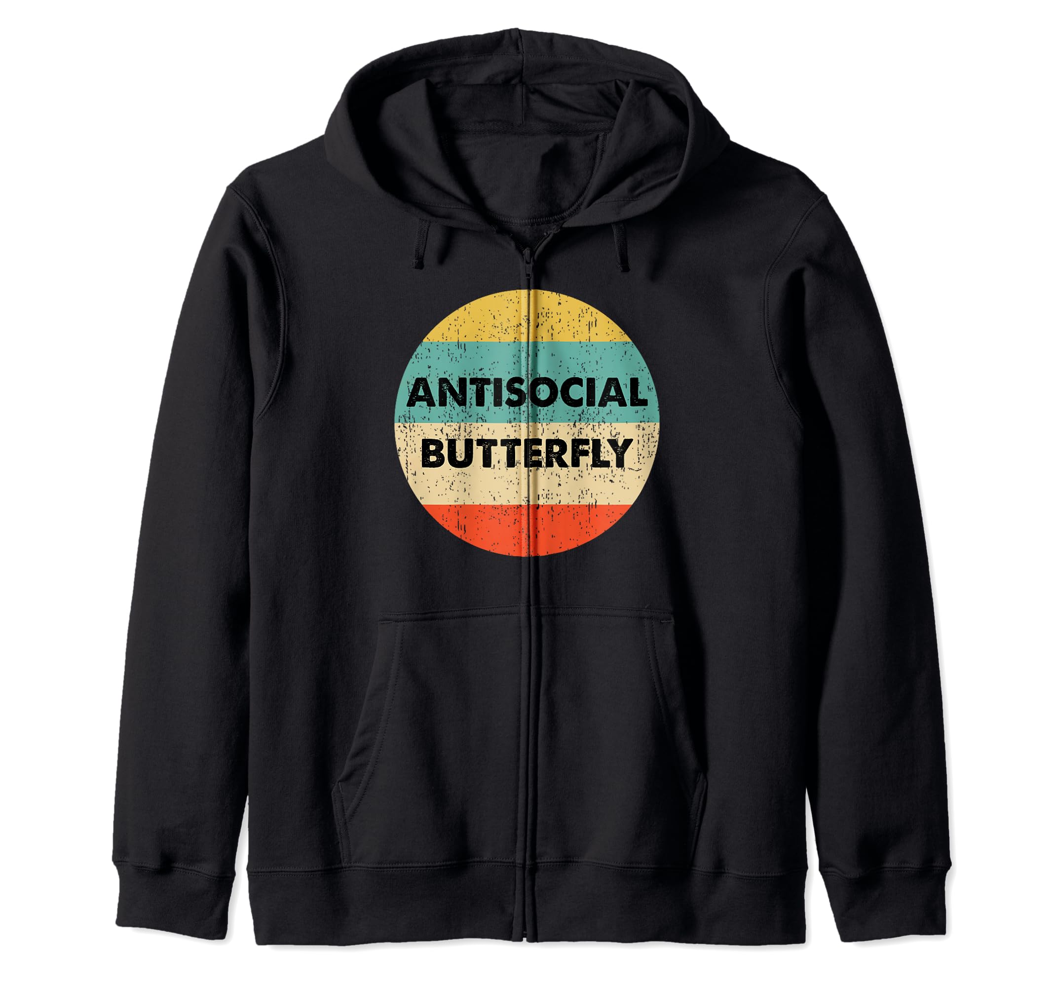 Antisocial Butterfly Funny Shirts T-Shirt - Fun Novelty Design Men Women - T-Shirt, Sweatshirt, Hoodie