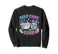 Self Care Club Kawaii Spa Day Bubble Sweatshirt - Custom Art Print Unisex - T-Shirt, Sweatshirt, Hoodie