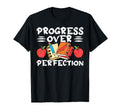 Progress Over Perfection Teacher Back T-Shirt - Graphic Print for Adults - T-Shirt, Sweatshirt, Hoodie