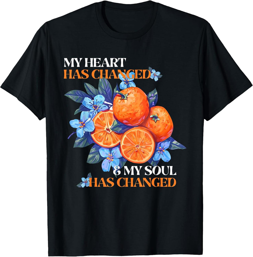 My Heart Has Changed And My Soul Mental Health Tee Unisex T-shirt, Sweatshirt, Hoodie, Long Sleeve Tee - T-Shirt, Sweatshirt, Hoodie