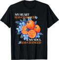 My Heart Has Changed And My Soul Mental Health Tee Unisex T-shirt, Sweatshirt, Hoodie, Long Sleeve Tee - T-Shirt, Sweatshirt, Hoodie