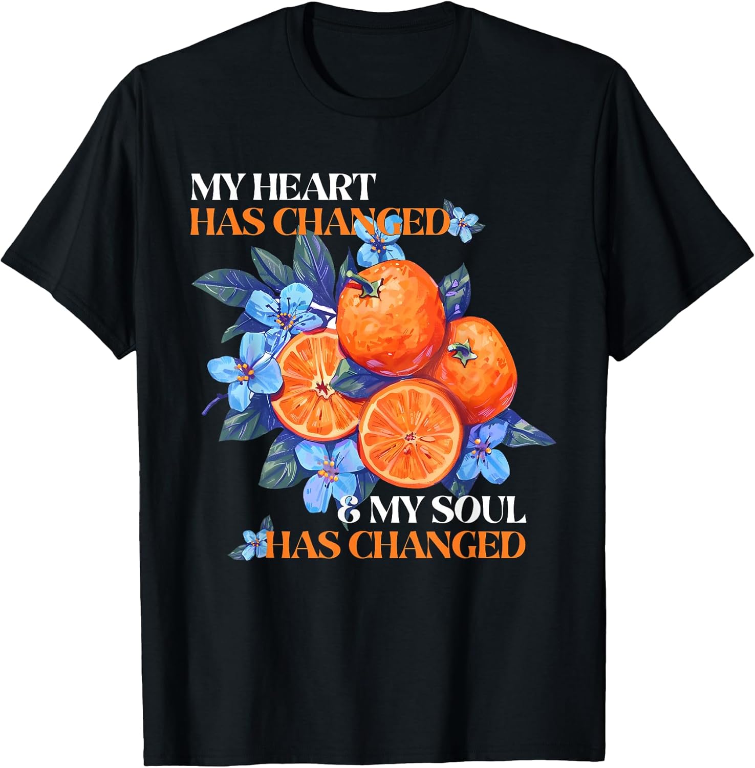 My Heart Has Changed And My Soul Mental Health Tee Unisex T-shirt, Sweatshirt, Hoodie, Long Sleeve Tee - T-Shirt, Sweatshirt, Hoodie